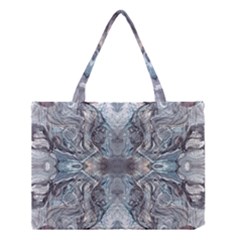 Abstract Marble Medium Tote Bag by kaleidomarblingart