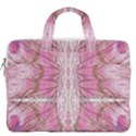 Pink arabesque IV MacBook Pro 13  Double Pocket Laptop Bag View2