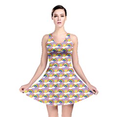 Rainbow Sunshine Reversible Skater Dress by ALIXE