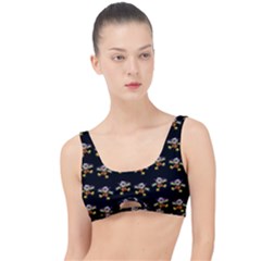 Dancing Clowns Black The Little Details Bikini Top by TetiBright