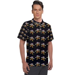 Dancing Clowns Black Men s Polo Tee by TetiBright