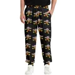 Dancing Clowns Black Men s Elastic Waist Pants by TetiBright