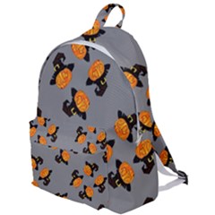 Pumpkin Heads With Hat Gray The Plain Backpack by TetiBright