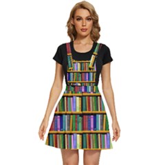 Books On A Shelf Apron Dress by TetiBright