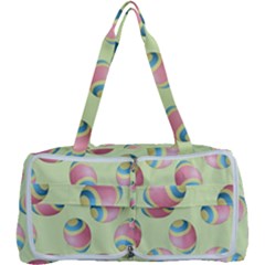 Colorful Easter Eggs Pattern Green Multi Function Bag by TetiBright