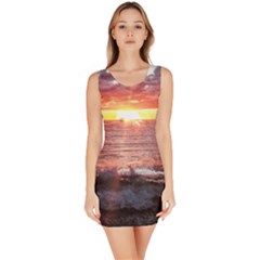 Tropical Sunset Bodycon Dress by StarvingArtisan