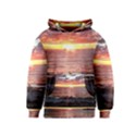 Tropical Sunset Kids  Pullover Hoodie View1