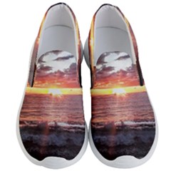 Tropical Sunset Men s Lightweight Slip Ons by StarvingArtisan