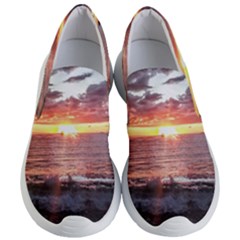 Tropical Sunset Women s Lightweight Slip Ons by StarvingArtisan