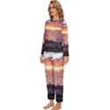 Tropical Sunset Womens  Long Sleeve Lightweight Pajamas Set View2