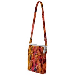 Multicolored Melted Wax Texture Multi Function Travel Bag by dflcprintsclothing