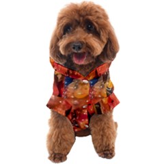 Multicolored Melted Wax Texture Dog Coat