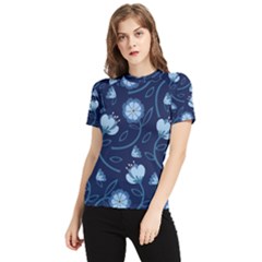 Flower Women s Short Sleeve Rash Guard by zappwaits