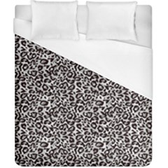 Black Cheetah Skin Duvet Cover (california King Size) by Sparkle