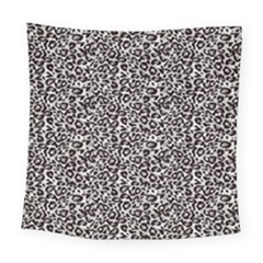 Black Cheetah Skin Square Tapestry (large) by Sparkle