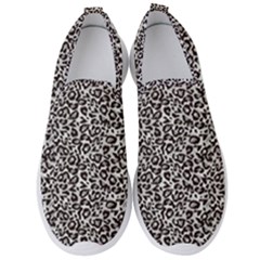 Black Cheetah Skin Men s Slip On Sneakers