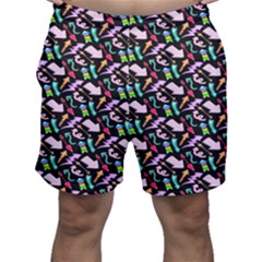 Retro Arrows Men s Shorts by Sparkle