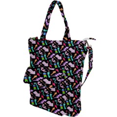 Retro Arrows Shoulder Tote Bag by Sparkle