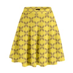 Pattern High Waist Skirt