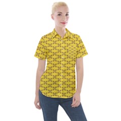 Pattern Women s Short Sleeve Pocket Shirt