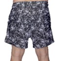 Creepy Head Mask Motif Random Pattern Men s Shorts View2