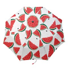 Watermelon Seamless Pattern Folding Umbrellas