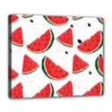 Watermelon Seamless Pattern Deluxe Canvas 24  x 20  (Stretched) View1