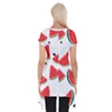 Watermelon Seamless Pattern Short Sleeve Side Drop Tunic View2