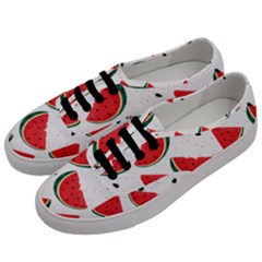 Watermelon Seamless Pattern Men s Classic Low Top Sneakers