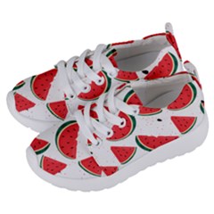 Watermelon Seamless Pattern Kids  Lightweight Sports Shoes