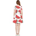 Watermelon Seamless Pattern Inside Out Cap Sleeve Dress View2