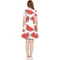 Watermelon Seamless Pattern Inside Out Cap Sleeve Dress View4