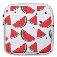 Watermelon Seamless Pattern Mini Square Pouch