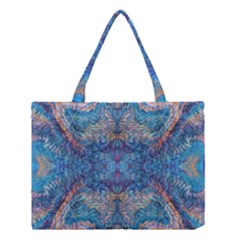 Marbling Blend Repeats Medium Tote Bag by kaleidomarblingart