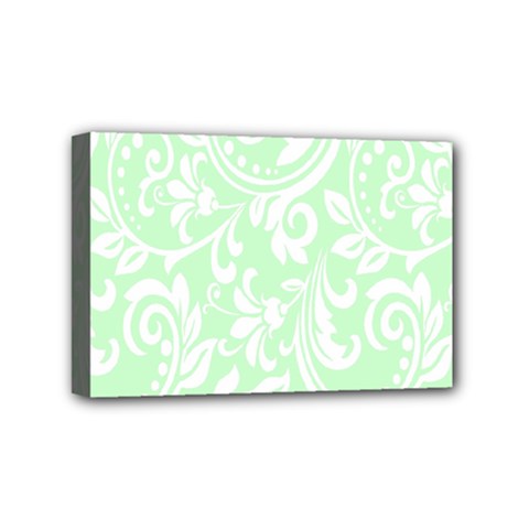 Clean Ornament Tribal Flowers  Mini Canvas 6  X 4  (stretched) by ConteMonfrey