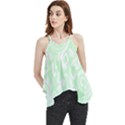 Clean Ornament Tribal Flowers  Flowy Camisole Tank Top View1