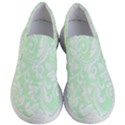 Clean Ornament Tribal Flowers  Women s Lightweight Slip Ons View1