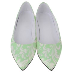 Clean Ornament Tribal Flowers  Women s Low Heels by ConteMonfrey