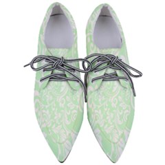 Clean Ornament Tribal Flowers  Pointed Oxford Shoes by ConteMonfrey