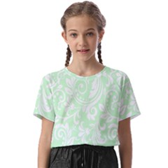 Clean Ornament Tribal Flowers  Kids  Basic Tee