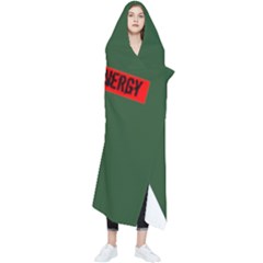 Strong Italian Energy  Wearable Blanket by ConteMonfrey