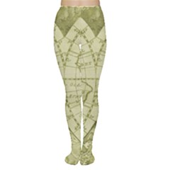 Vintage Mapa Mundi  Tights by ConteMonfrey