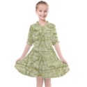 Vintage Mapa Mundi  Kids  All Frills Chiffon Dress View1