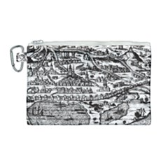 Old Civilization Canvas Cosmetic Bag (large) by ConteMonfrey