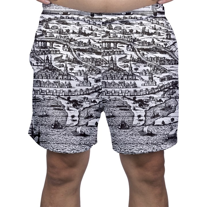 Old Civilization Men s Shorts