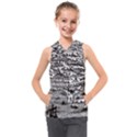 Old Civilization Kids  Sleeveless Hoodie View1