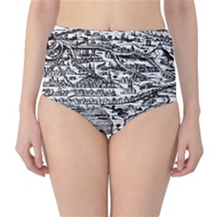 Old Civilization Classic High-waist Bikini Bottoms by ConteMonfrey