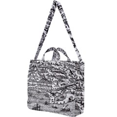 Old Civilization Square Shoulder Tote Bag by ConteMonfrey