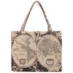 World Map - Nova Delineatio Totius Orbis Terrarum -  1659-1733 Mini Tote Bag by ConteMonfrey