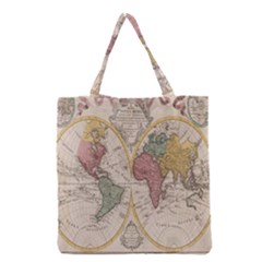 Mapa Mundi 1775 Grocery Tote Bag by ConteMonfrey